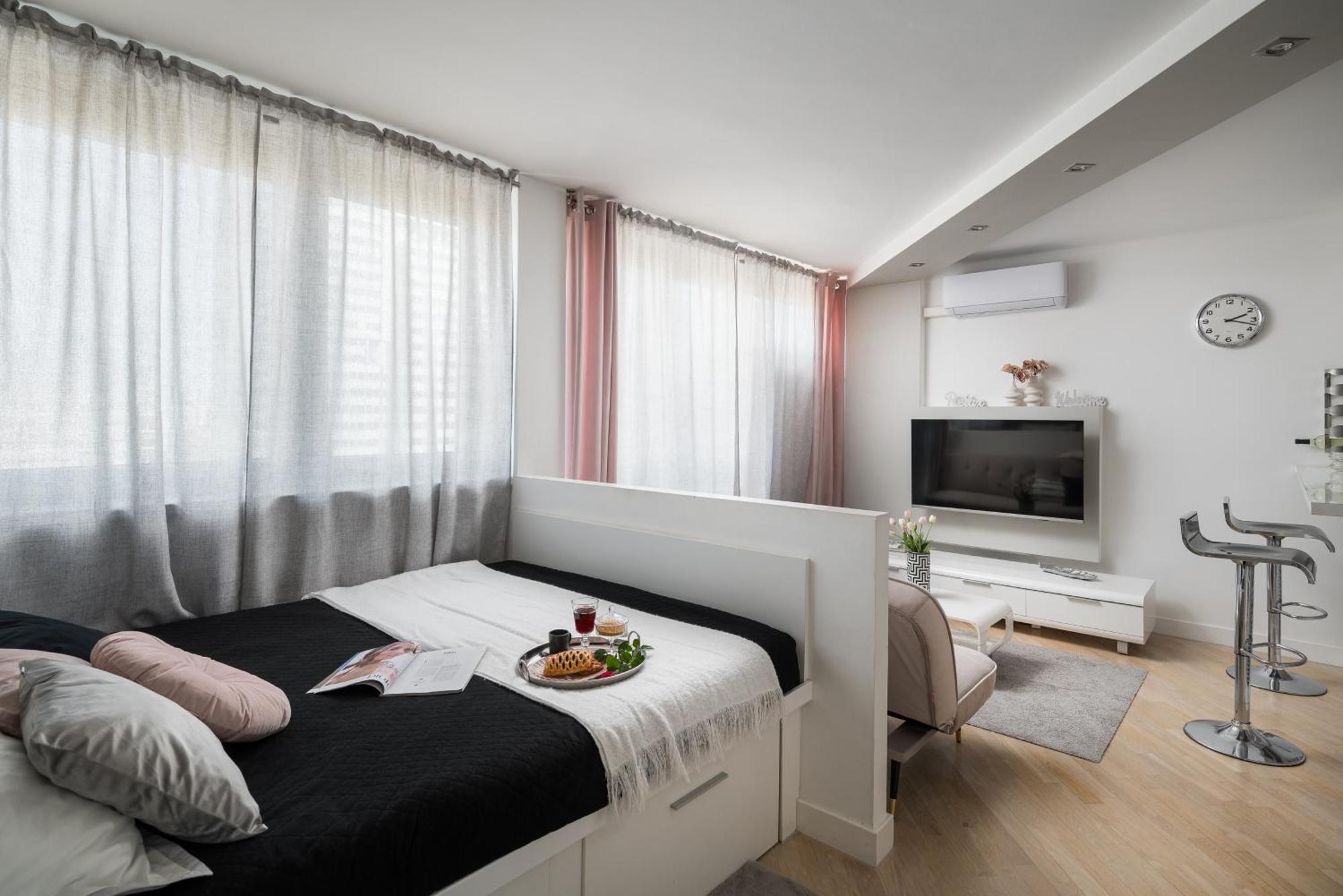 Air-Conditioned Premium Loft Warsaw Skyline Only 900 M To Central Station 外观 照片